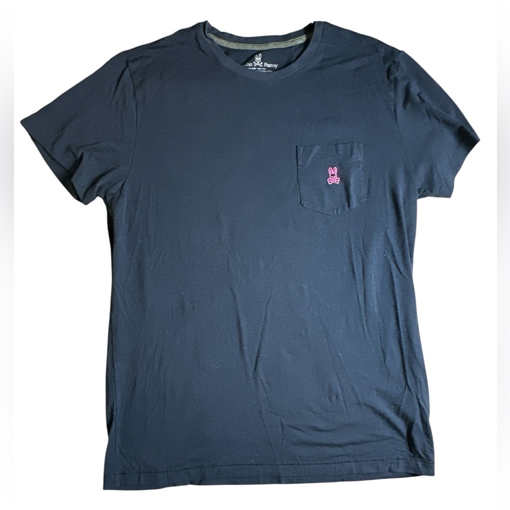 Psycho Bunny Logo Pocket Tee